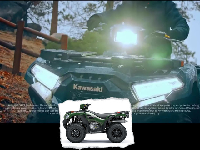 2024 KAWASAKI BRUTE FORCE 750 - Only $66 Weekly in ATVs in Fredericton - Image 4