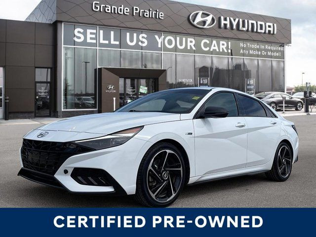 2021 Hyundai Elantra N Line Ultimate |1.6L Turbocharged Engine in Cars & Trucks in Grande Prairie