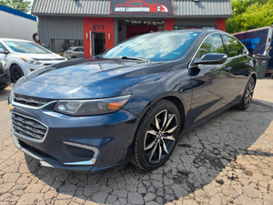 2018 Chevrolet Malibu 2018 CHEVROLET MALIBU LT * 64.00$/SEM* CUIR, CAMÉRA DE RECUL, TOIT OUVRANT