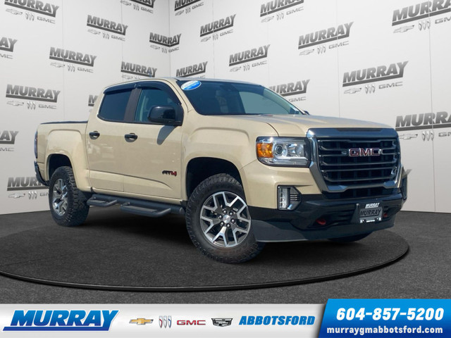 2021 GMC Canyon AT4 Crew Cab 4WD | Trailer Package | Off-Road Su in Cars & Trucks in Abbotsford