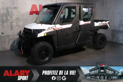 Ce CÔTE-À-CÔTE POLARIS RANGER CREW XP 1000 Edt. Trail boss Northstar 2025 est disponible DÈS MAINTEN...