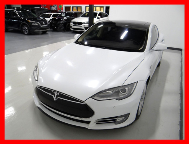 2014 Tesla Model S PERFORMANCE P85 *NAVI/BACKUP CAM/PANO ROOF/LE in Cars & Trucks in City of Toronto - Image 3