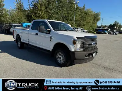 2019 Ford F-350 - 6.2L V8 - Auto - 1 Ton - Extended Cab - 8 Ft Long Box - 4x4 - AM/FM Stereo - Air C...