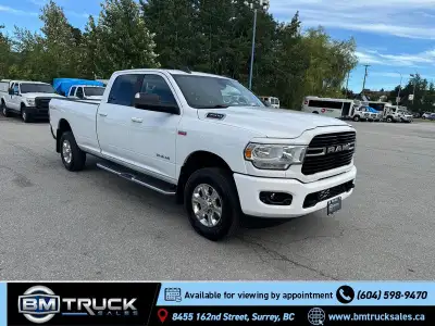 2021 Ram 3500 Sport - 6.4L HEMI V8 - Auto - 1 Ton - Crew Cab - 8 Ft Long Box - 4x4 - Power Seat - He...