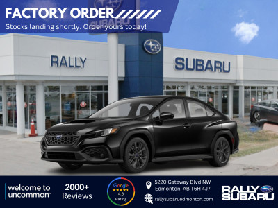 2024 Subaru WRX Base - AVAILABLE TO FACTORY ORDER TODAY!!