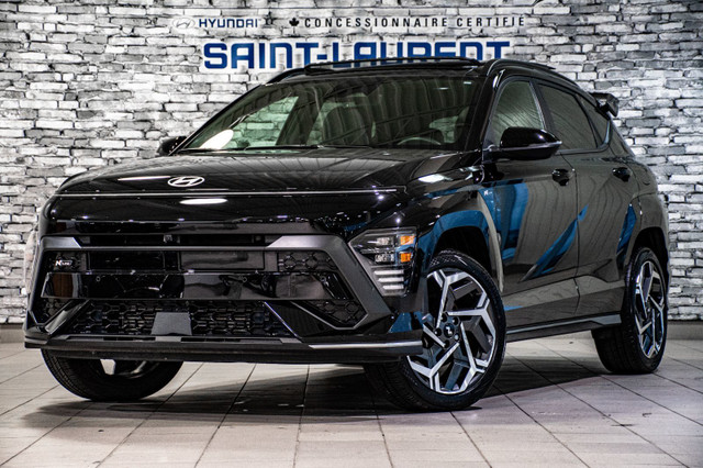 2024 Hyundai Kona N-LINE ULTIMATE TOIT BOSE CUIR NAVI CAMERA AIL dans Autos et camions  à Ville de Montréal
