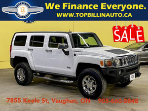 2010 Hummer H3 Extra Clean, Low Km, Leather, Sunroof