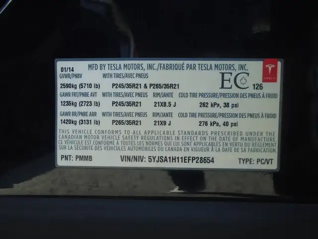 2014 Tesla Model S Performance 85 PLUS 391KM FULL CHARGE in Cars & Trucks in St. Catharines - Image 33