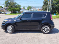 VERY CLEAN BLACK ON BLACK FOUR DOOR KIA WAGON W/ GREAT MILEAGE, EQUIPPED W/ THE VERY FUEL EFFICIENT... (image 1)