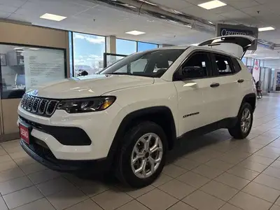 Former Ontario Chrysler Demo Vehicle**Clean Car Fax**Jeep**Compass**Sport**4x4**2.4L**4x4** Heated S...
