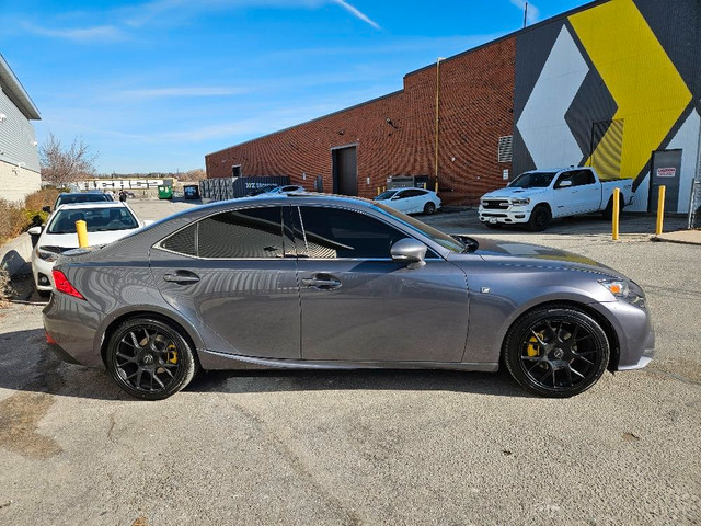 2014 Lexus IS 250 F SPORT-RED LEATHER-SUNROOF-BACK UP CAMERA in Cars & Trucks in City of Toronto - Image 4