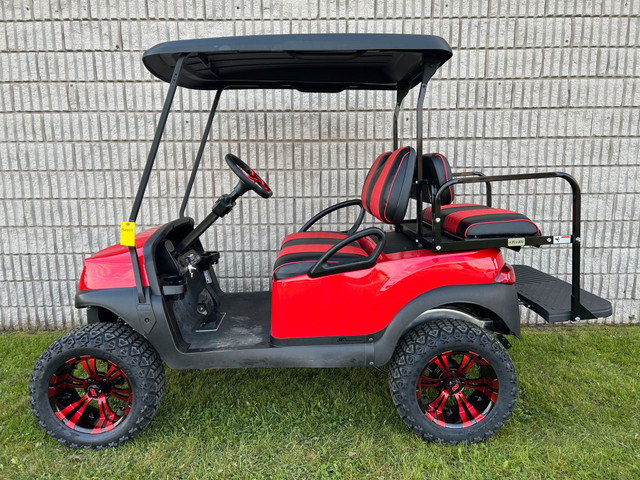 2019 CLUB CAR Tempo LED Lights - Rear Flip Seat - LIFTED in ATVs in Mississauga / Peel Region - Image 2