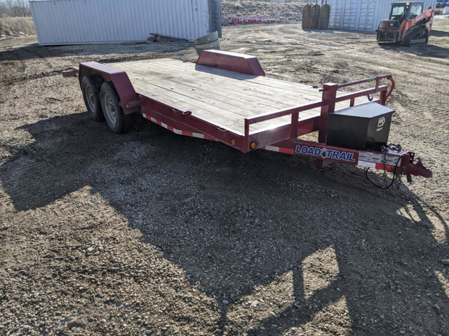 2017 Load Trail 18 Ft T/A Flat Deck Trailer in Cargo & Utility Trailers in Edmonton - Image 2