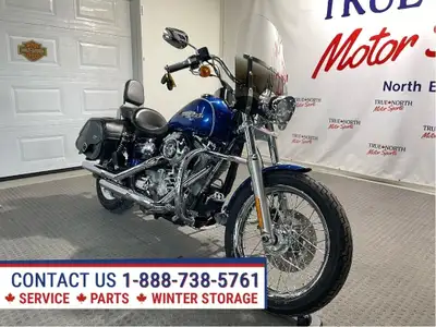Check out this Super Glide at True North Motor Sports with tons of extras and just 31,992 km! Twin C...