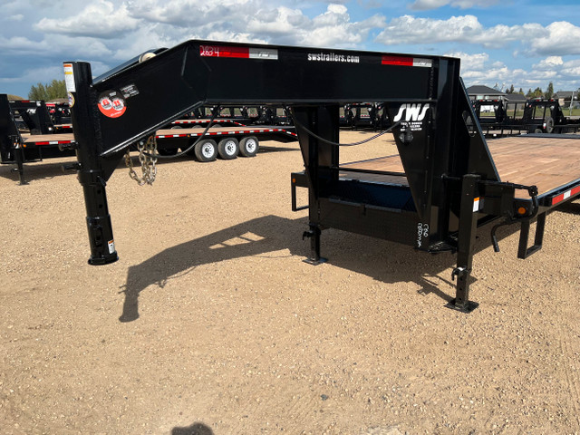 2025 SWS 26' Gooseneck Trailer (2) 10K Axles in Cargo & Utility Trailers in Edmonton - Image 2