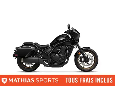 Concessionnaire des véhicules neufs et d'occasion. Cruiser HONDA Rebel 1100 Touring ABS 2025 La Hond...