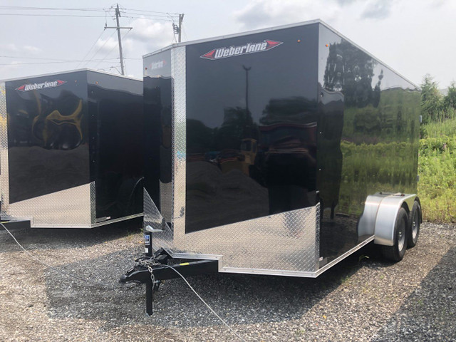 2023 WEBERLANE 7' X 14' ENCLOSED TRAILER W714ECTW in Cargo & Utility Trailers in Windsor Region - Image 2