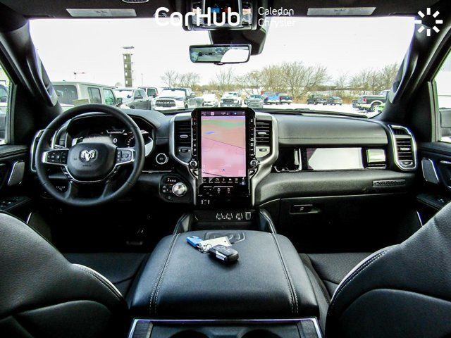 2025 Ram 1500 Laramie 4x4 Crew Cab 5'7 Box Night Edition Pano in Cars & Trucks in Mississauga / Peel Region - Image 2