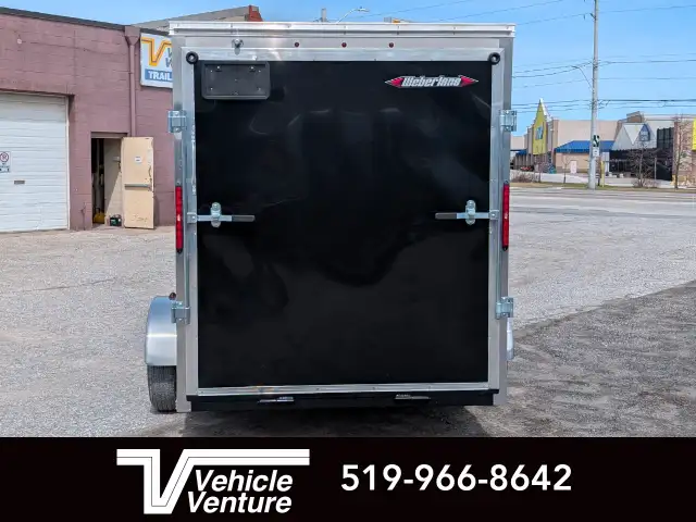 2025 WEBERLANE 6X10 ESTATE SERIES 6" EX HEIGHT RAMP DOOR BLACK in Cargo & Utility Trailers in Oakville / Halton Region - Image 6