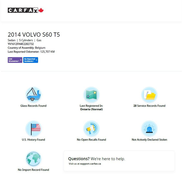 2014 Volvo S60 T5 AWD-Camera-Remote Start-Blind Spot-Sunroof-Lea in Cars & Trucks in London - Image 3