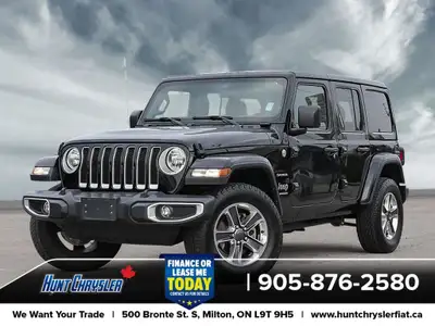 STYLE MEETS PERFORMANCEAND ITS WAITING FOR YOU! 2023 JEEP WRANGLER 4-DOOR SAHARA 4X4 This Former Dai...