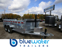 2023 K-Trail Galvanized Dump Expert Trailer Series 14,000 Lb - 8