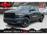 2025 Ram 1500 SPORT CREW Pano Roof Sport Hood Nav