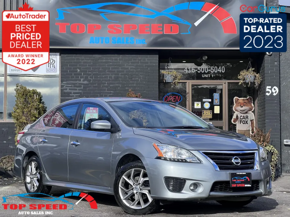 2013 Nissan Sentra 4DR SDN | PUSH TO START | ONE OWNER | LOW KM