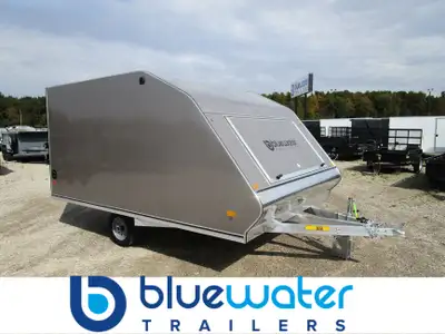 SALE!! REGULAR $10, 120 NOW ONLY $9700!! SNOPRO Aluminum 12 ft Hybrid Trailer is $9,700.00 ! Ord: 02...