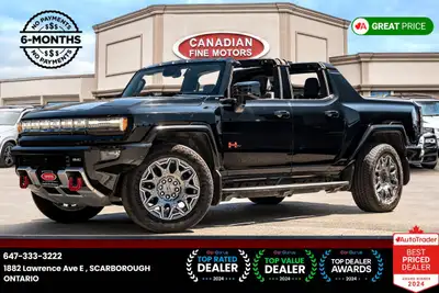 ENJOY 6 MONTHS NO PAYMENT!! E4WD CREW CAB CLEAN CARFAX CONVERTIBLE W HARD TOP NAVI BSM GMC INSPECTIO...