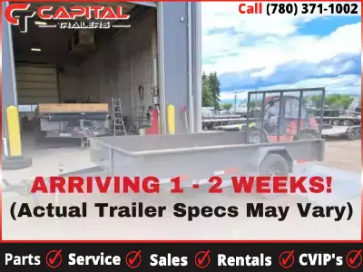 Perfect Utility Trailer for: ATVs; Riding Lawn Mowers; Small Tractors; Dirt Bikes; Snowmobiles/Sleds...