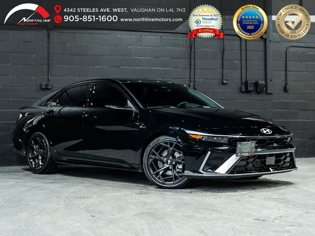 2025 Hyundai Elantra N Line/BOSE/CARPLAY/NAV/1OWNER/CLEAN CARFAX in Cars & Trucks in Mississauga / Peel Region
