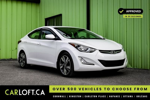 2015 Hyundai Elantra GLS • LOW MILEAGE • SUNROOF • HEATED SEATS in Cars & Trucks in Ottawa