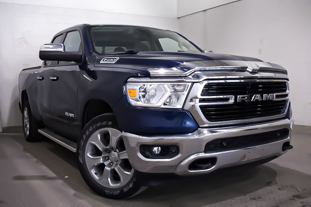 2019 Ram 1500 BIG HORN + 4X4 + QUAD CAB + V6 3.6L + 6 PASSAGERS  in Cars & Trucks in Laval / North Shore