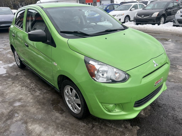 2015 Mitsubishi Mirage ES MANUEL in Cars & Trucks in Trois-Rivières - Image 4