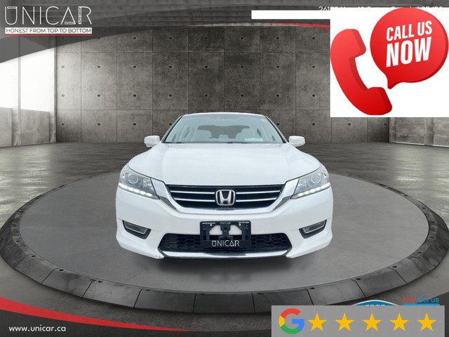 2013 Honda Accord Sedan No Accidents V6 EX-L Lane Assist Leather in Cars & Trucks in Markham / York Region - Image 2