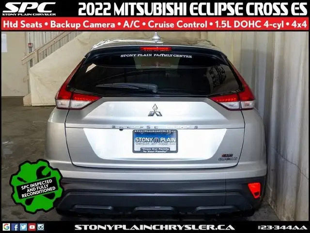 2022 Mitsubishi Eclipse Cross ES dans Autos et camions dans Saint-Albert - Image 6