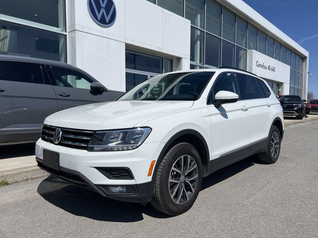 2021 VOLKSWAGEN TIGUAN COMFORTLINE*CUIR*TOIT PANO*4MOTION*2.0T*M in Cars & Trucks in Laval / North Shore
