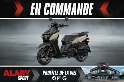 Ce SCOOTER YAMAHA BWS 125 2025 est disponible DÈS MAINTENANT! Contactez-nous au 450-420-2707. PDSF:...