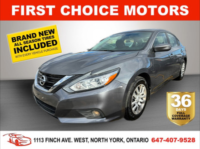 2018 NISSAN ALTIMA S ~AUTOMATIC, FULLY CERTIFIED WITH WARRANTY!!