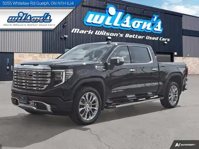 Come see this certified 2022 GMC Sierra 1500 Denali | 5.3L | 22 Chromes | Tech Pkg | HUD | Adaptive...