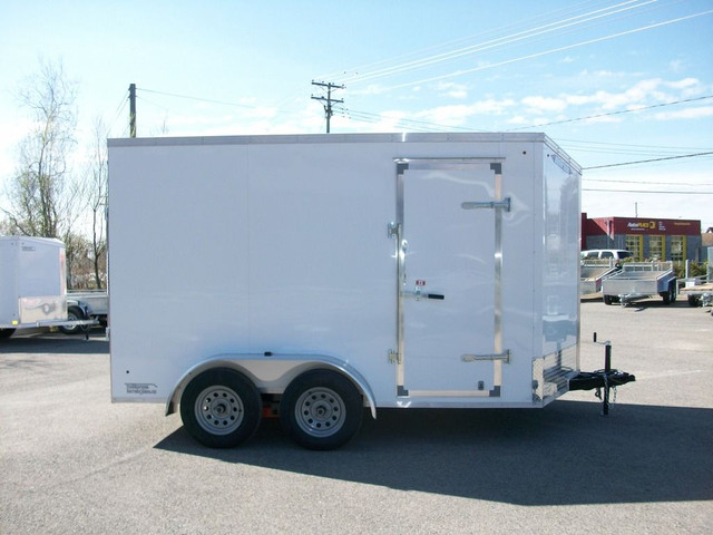  2024 Weberlane CARGO 7' X 12' V-NOSE 7'HT RAMPE VTT MOTO TRACTE in Cargo & Utility Trailers in Laval / North Shore - Image 4