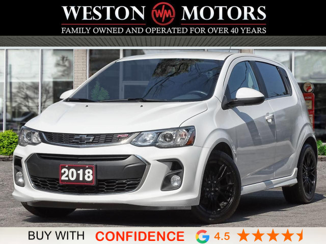 2018 Chevrolet Sonic LT*RS PKG*HEATED SEATS*REV CAM!!* CLEAN CAR in Cars & Trucks in City of Toronto