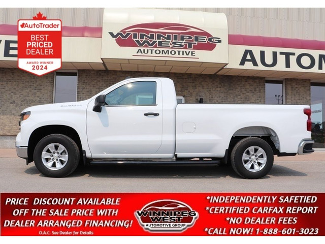 2024 Chevrolet Silverado 1500 5.3L V8 10SP, 8FT BOX, WELL EQUIPP in Cars & Trucks in Winnipeg