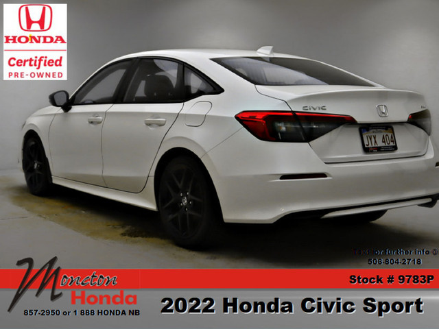  2022 Honda Civic Sport in Cars & Trucks in Moncton - Image 4