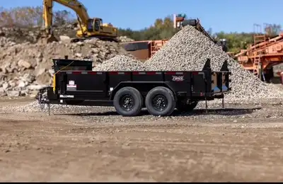 2025 Force 7x14-14k Pro Series Commercial Grade Tandem Dump Trailer 14000lb GVWR and a cargo capacit...