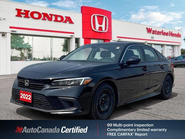 2022 Honda Civic Sedan LX | ONE OWNER | CARPLAY | BACKUP CAM in Cars & Trucks in Kitchener / Waterloo