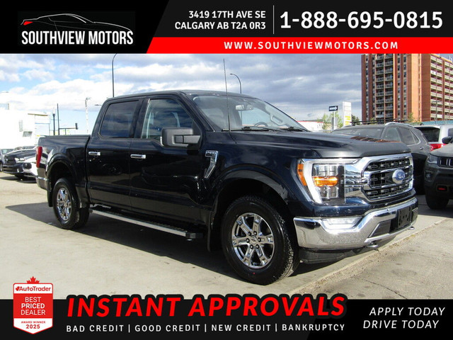 2021 Ford F-150 XTR PKG 4WD SUPERCREW 5.0L B.S.A/NAV/CAM/H.SEATS in Cars & Trucks in Calgary
