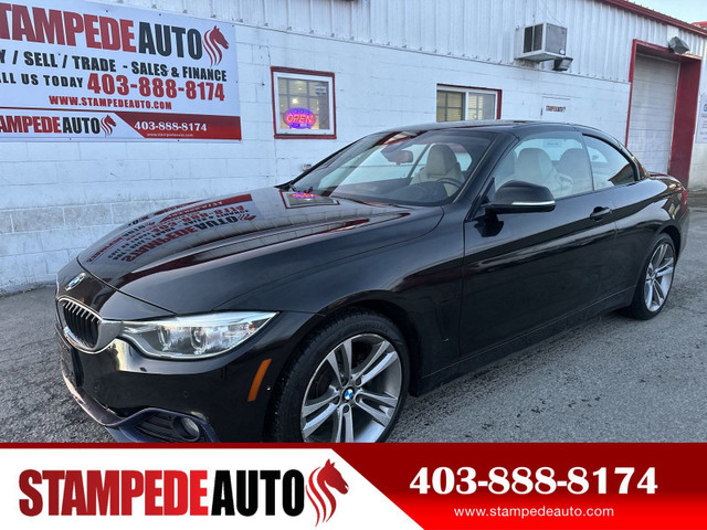 2014 BMW 4 Series 428i xDrive AWD HARD TOP CONVERTIBLE COUPE NAV in Cars & Trucks in Calgary