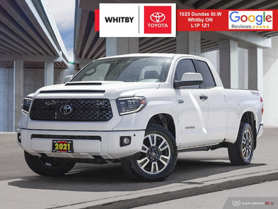 2021 Toyota Tundra SR5 PLUS 4X4 Double Cab / One Owner / 18" All
